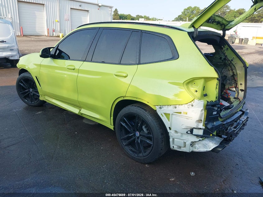 Vin: 5ym13ec02p9r45467, lot: 45974864, bmw x3 m 20233