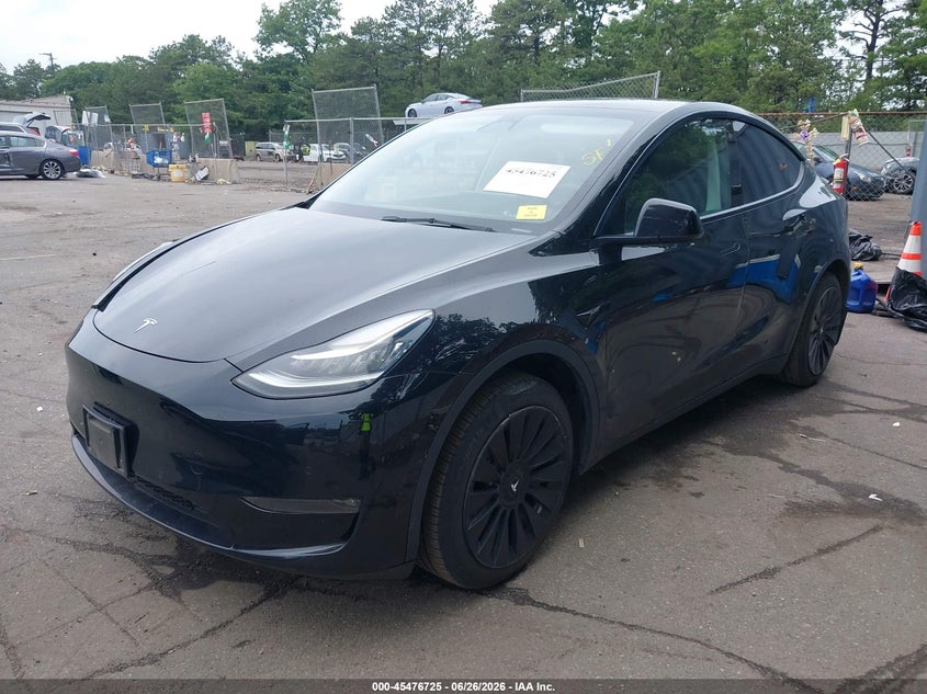 2022 TESLA MODEL Y auction photo 2