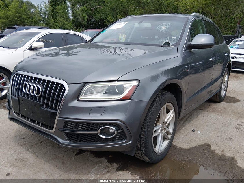 Vin: wa1dgafp4fa010924, lot: 45974914, audi q5 3.0t premium plus 20152
