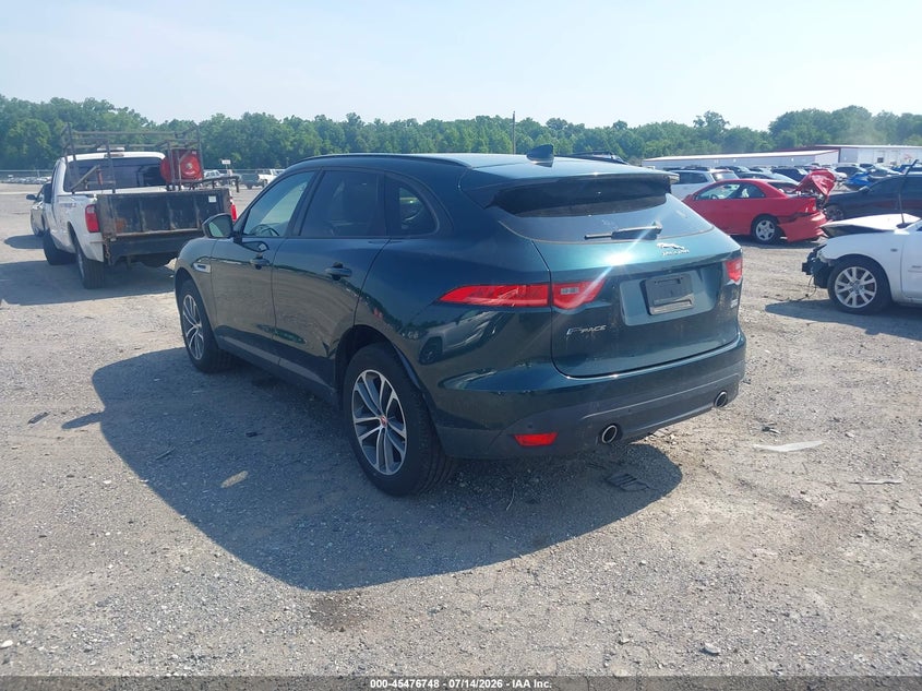Vin: sadcj2ev4ja270505, lot: 45974923, jaguar f-pace 35t premium 20183