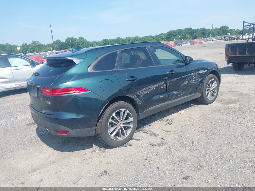 Vin: sadcj2ev4ja270505, lot: 45974923, jaguar f-pace 35t premium 20184