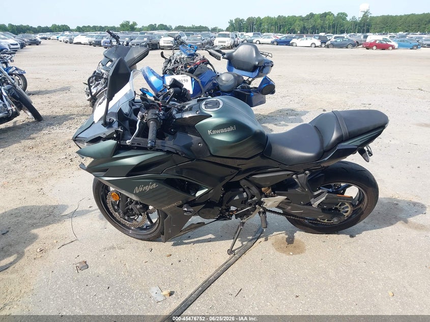 2025 Kawasaki Ex650 P VIN: ML5EXEP16SDAG0236 Lot: 45476752
