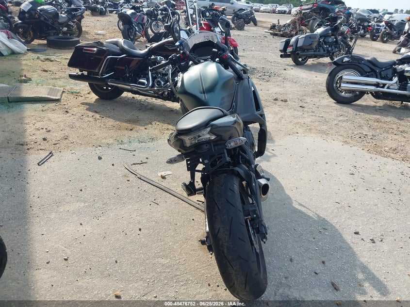 2025 Kawasaki Ex650 P VIN: ML5EXEP16SDAG0236 Lot: 45476752