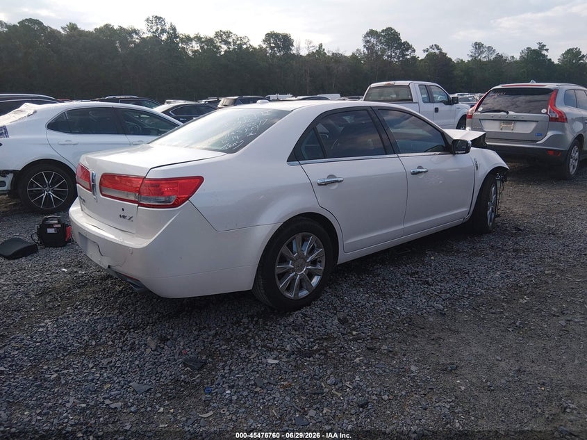2011 LINCOLN MKZ auction photo 4