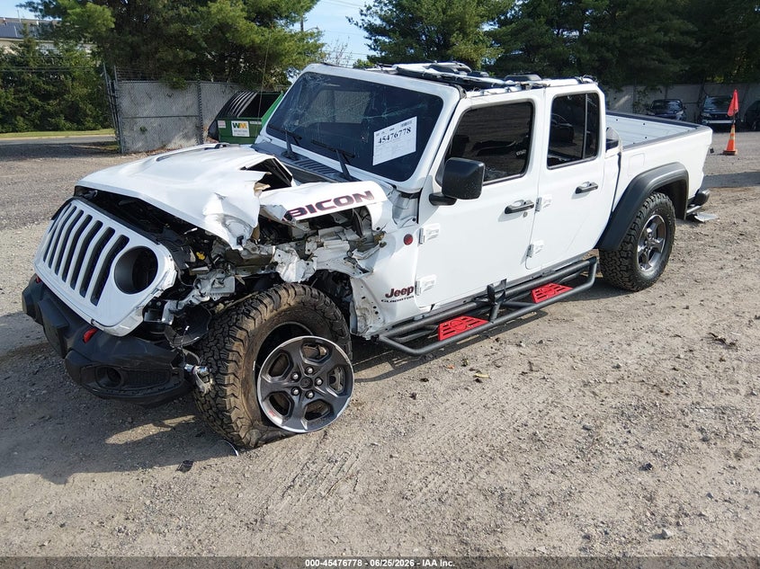Vin: 1c6jjtbg5ll139063, lot: 45974953, jeep gladiator rubicon 4x4 20202