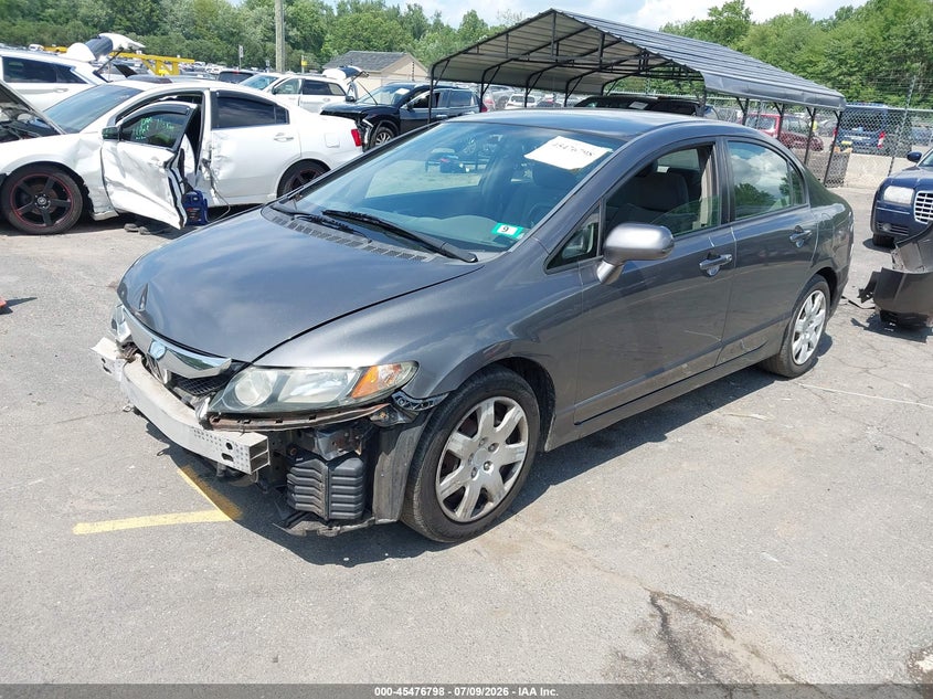 2011 HONDA CIVIC SEDAN 1.8L I-4 VVT, 140HP