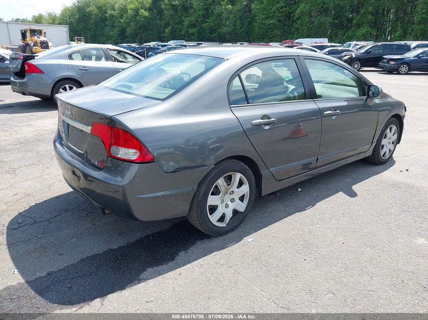 2011 HONDA CIVIC SEDAN 1.8L I-4 VVT, 140HP