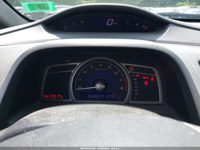 2011 HONDA CIVIC SEDAN 1.8L I-4 VVT, 140HP