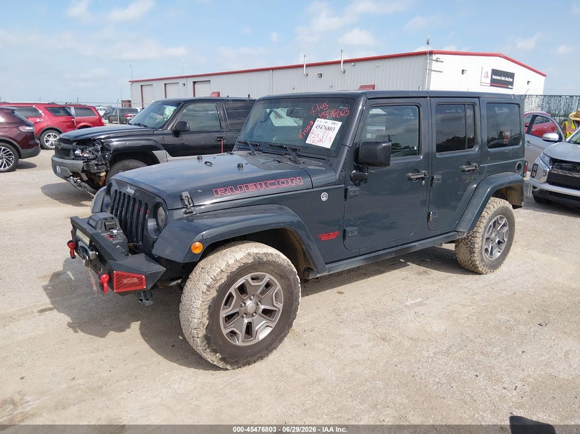 2016 Jeep Wrangler, Flood, IAAI, VIN 1C4HJWFG2GL254700 — photo 2