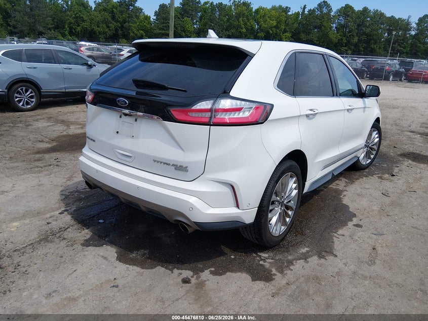 Vin: 2fmpk3k98lba34210, lot: 45974984, ford edge titanium 20204
