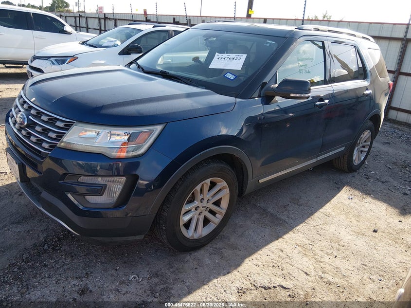 Vin: 1fm5k7d8xhgc47419, lot: 45974997, ford explorer xlt 20172