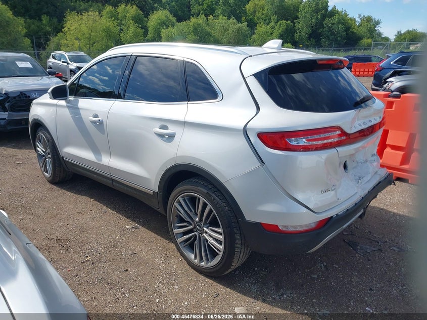 Vin: 5lmtj2ahxfuj33708, lot: 45975009, lincoln mkc 20153