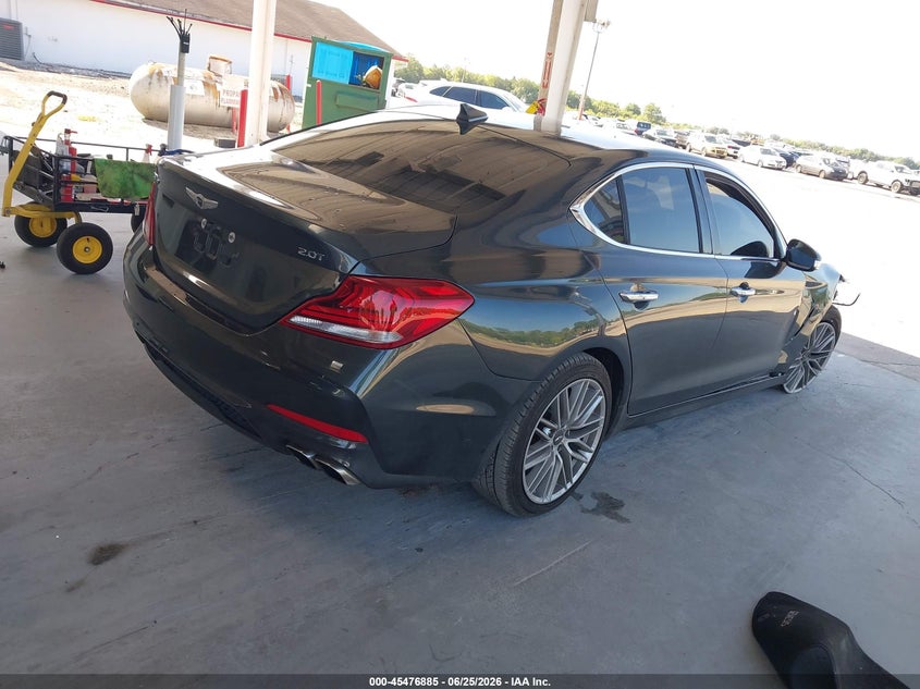Vin: kmtg64la4lu048737, lot: 45975060, genesis g70 2.0t rwd 20204