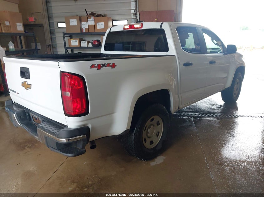 Vin: 1gcgtben3h1140877, lot: 45975081, chevrolet colorado 4wd wt 20174