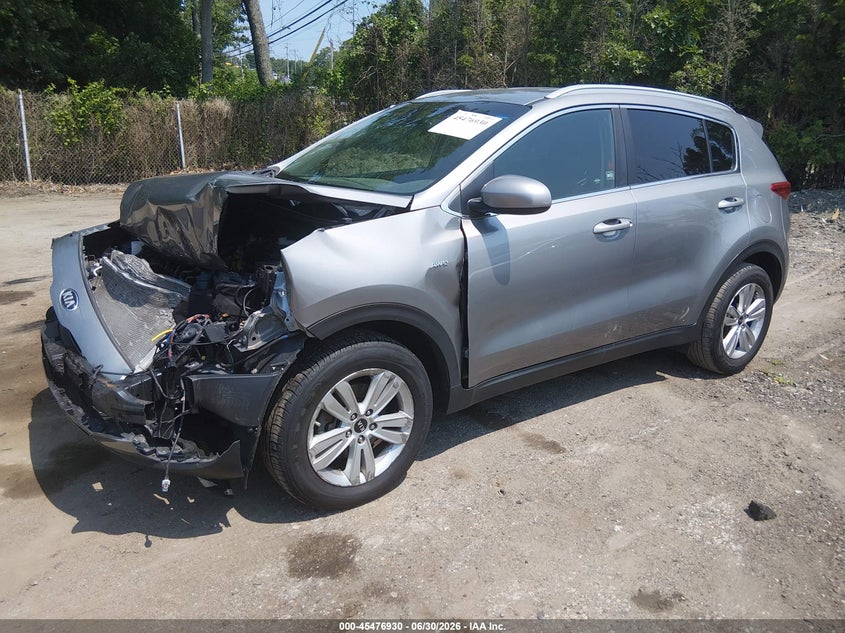 2019 Kia Sportage, Удар спереду, IAAI, VIN KNDPMCAC6K7607253 — фото 2