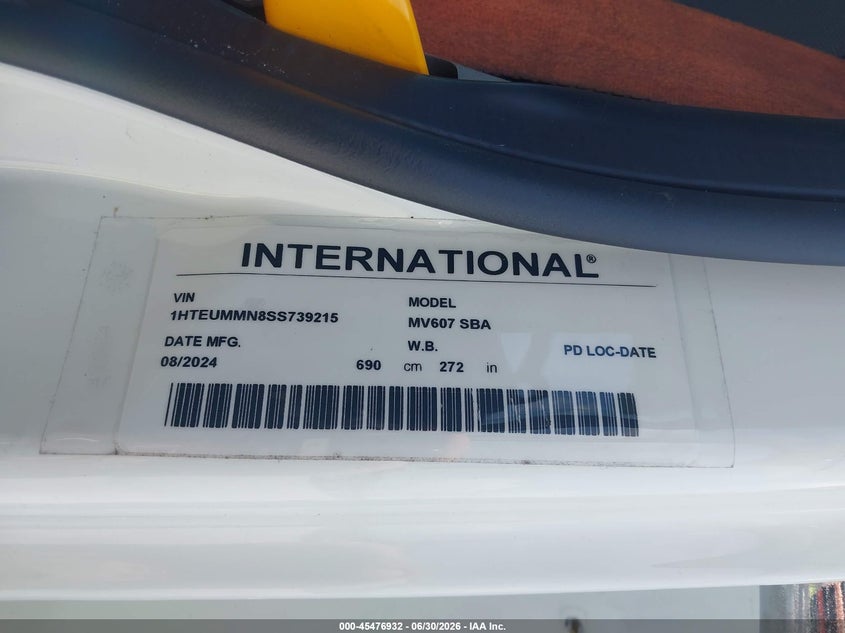 2025 INTERNATIONAL MV TRUCK N/A