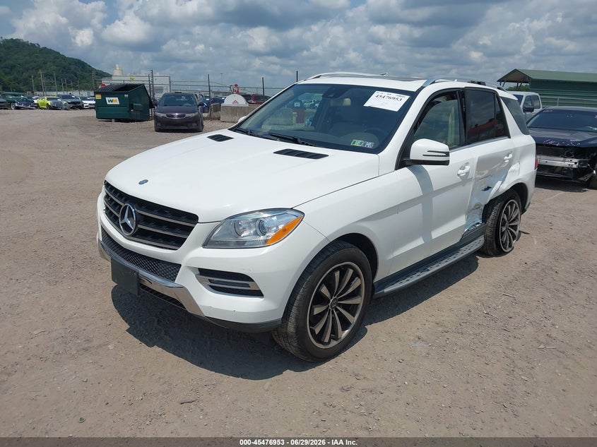 2014 MERCEDES-BENZ ML 350 auction photo 2
