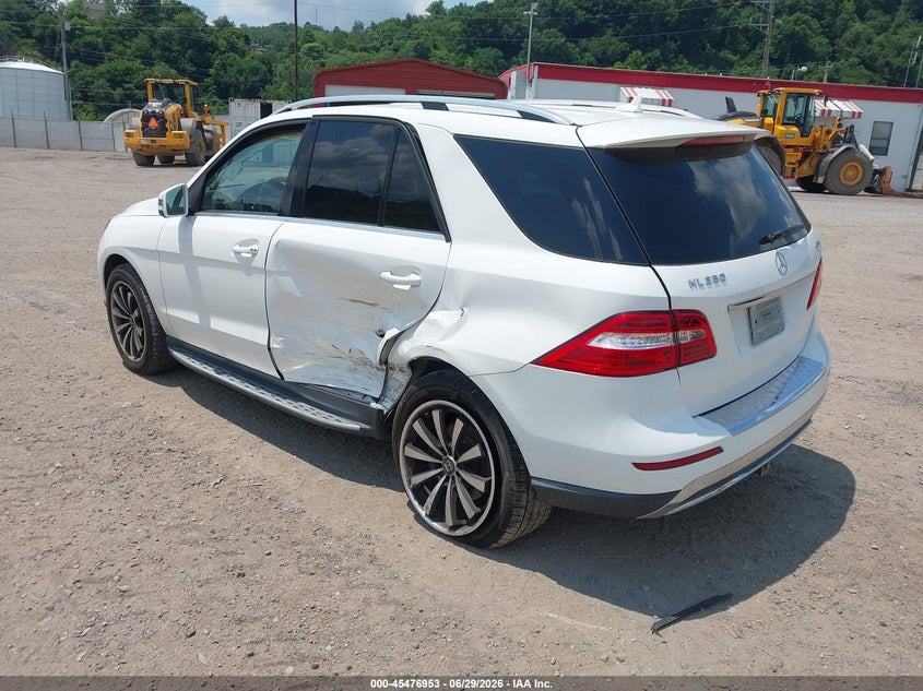 2014 MERCEDES-BENZ ML 350 auction photo 3