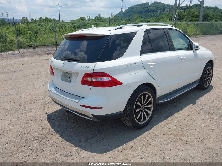2014 MERCEDES-BENZ ML 350 auction photo 4