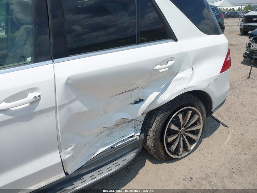 2014 MERCEDES-BENZ ML 350 auction photo 6