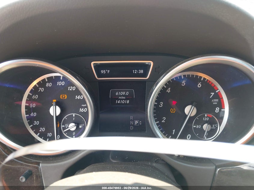 2014 MERCEDES-BENZ ML 350 auction photo 7