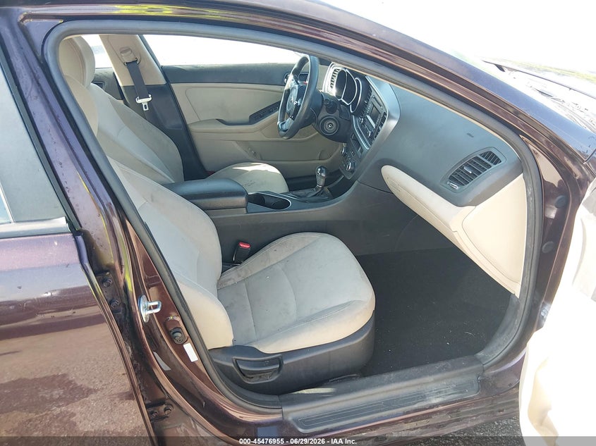 2014 KIA OPTIMA auction photo 5
