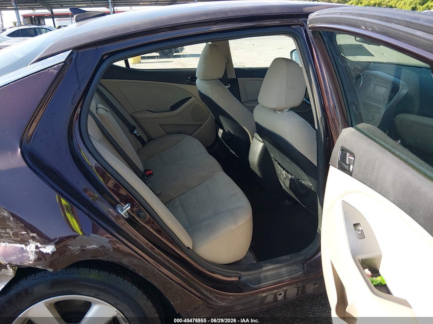 2014 KIA OPTIMA auction photo 8