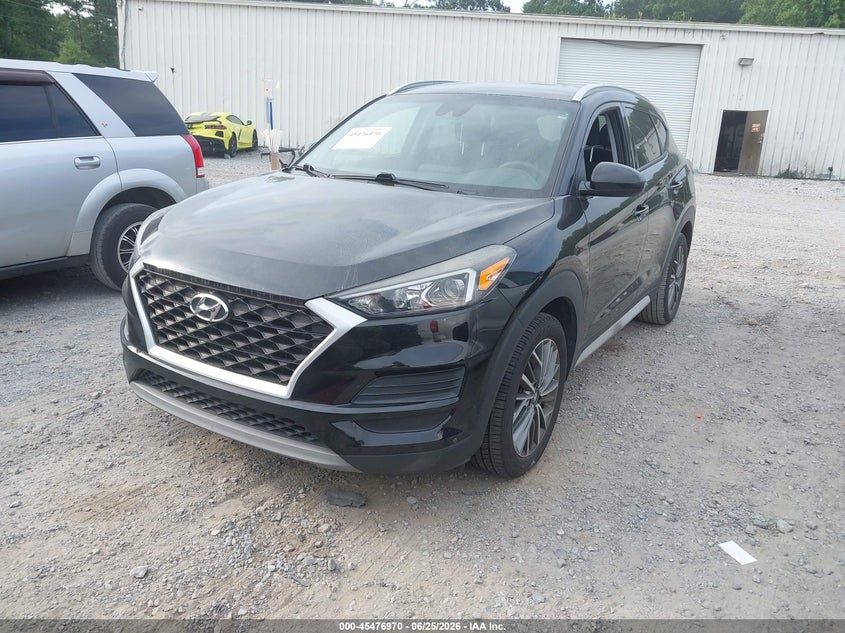 2019 Hyundai Tucson Sel, Удар сзади, IAAI, VIN KM8J33AL2KU977640 — фото 2