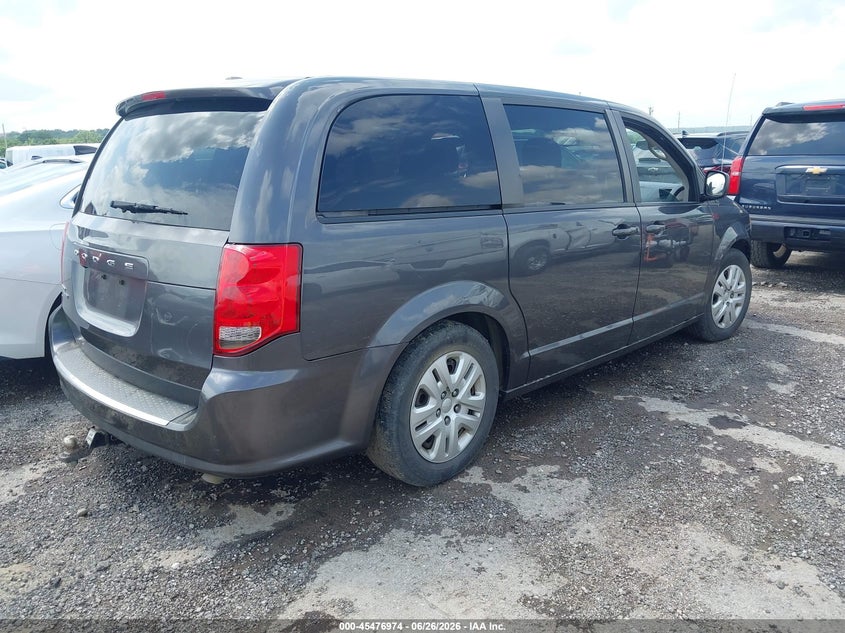 Vin: 2c4rdgbg8jr135720, lot: 45975149, dodge grand caravan se 20184