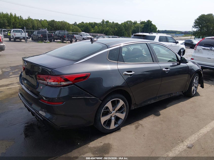 Vin: 5xxgt4l31kg285974, lot: 45975170, kia optima s 20194
