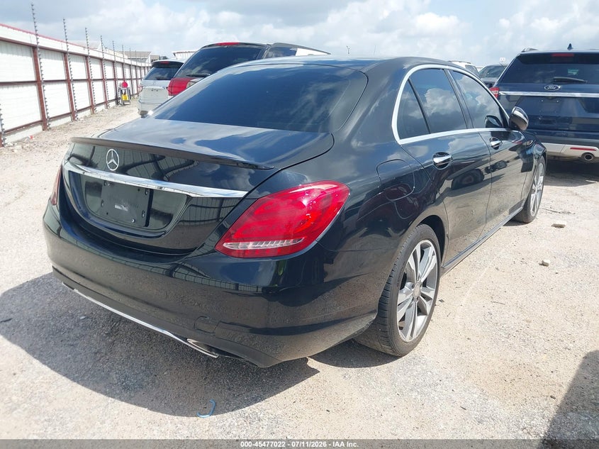 Vin: 55swf4jb1fu092115, lot: 45975197, mercedes-benz c 300 20154