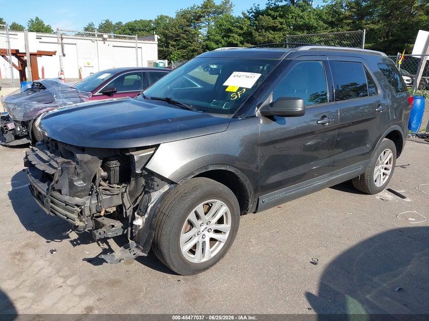 Vin: 1fm5k8d84jgc42311, lot: 45975212, ford explorer xlt 20182