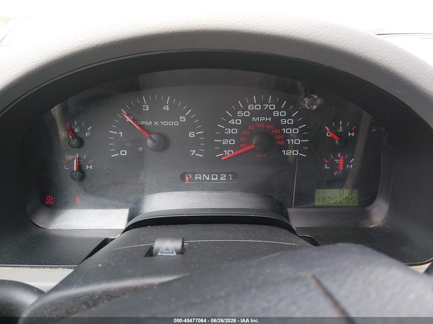 2008 FORD F-150 PICKUP 5.4L V8 FI SOHC F