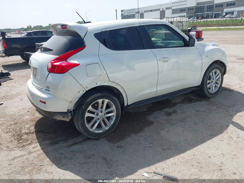 Vin: jn8af5mr6et357833, lot: 45975242, nissan juke sl 20144