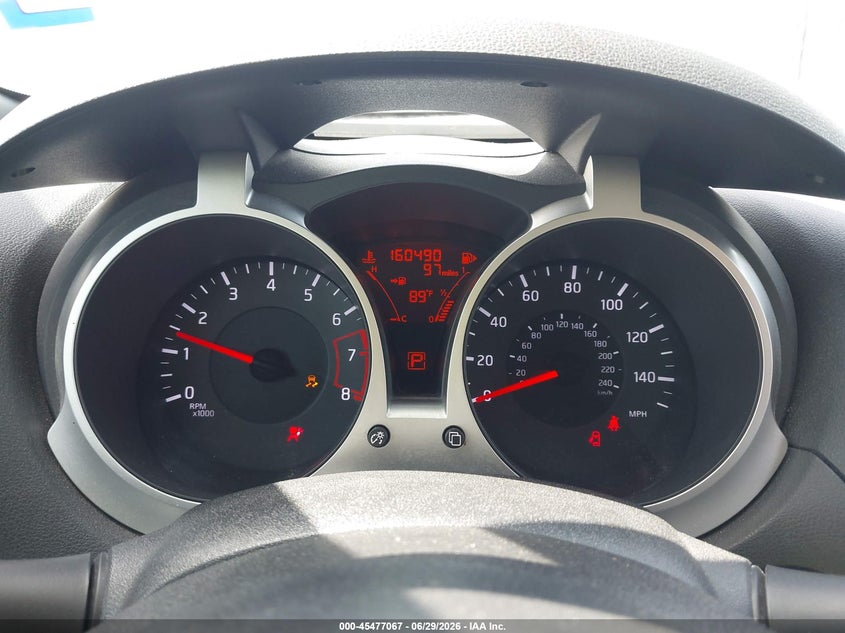 2014 Nissan Juke Sl VIN: JN8AF5MR6ET357833 Lot: 45477067