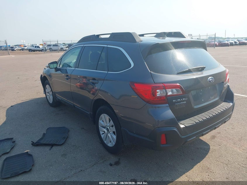 Vin: 4s4bsafc6j3396831, lot: 45975372, subaru outback 2.5i premium 20183