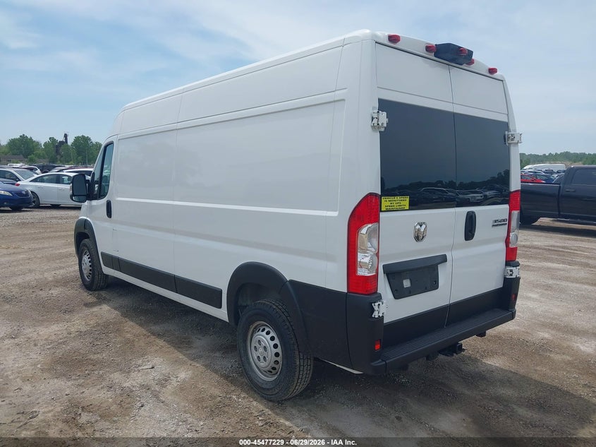 Vin: 3c6mrvhg6re152107, lot: 45975404, ram promaster 3500 20243