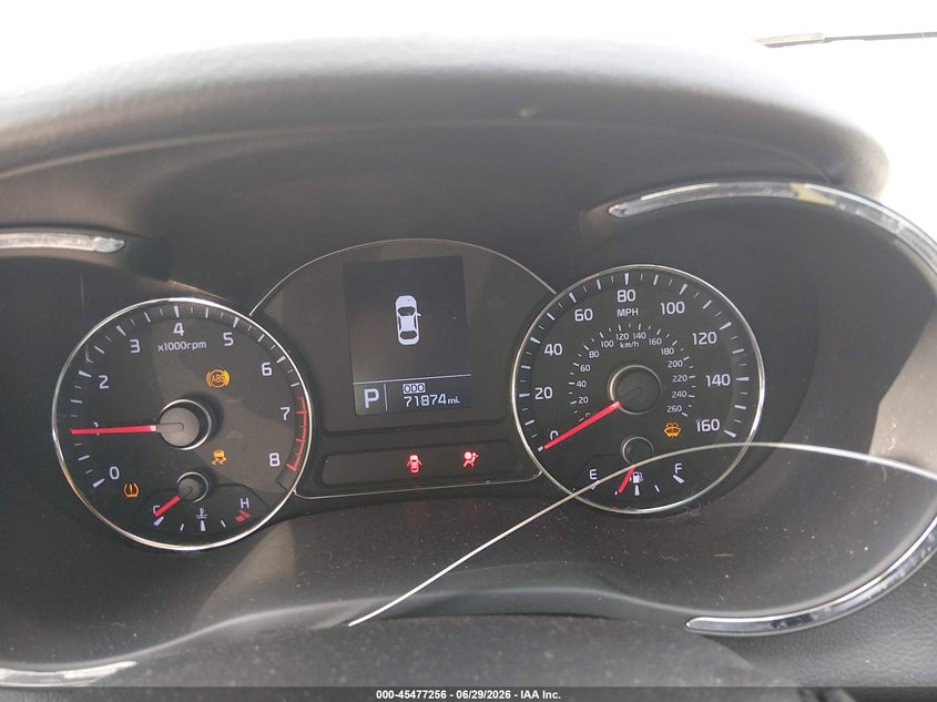 2015 KIA FORTE SEDAN 2.0L I-4 DI, DOHC, VVT, 173HP