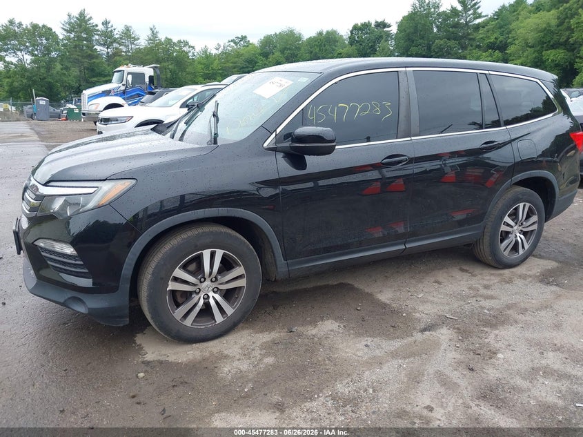 Vin: 5fnyf6h55jb037908, lot: 45975458, honda pilot ex-l 20182