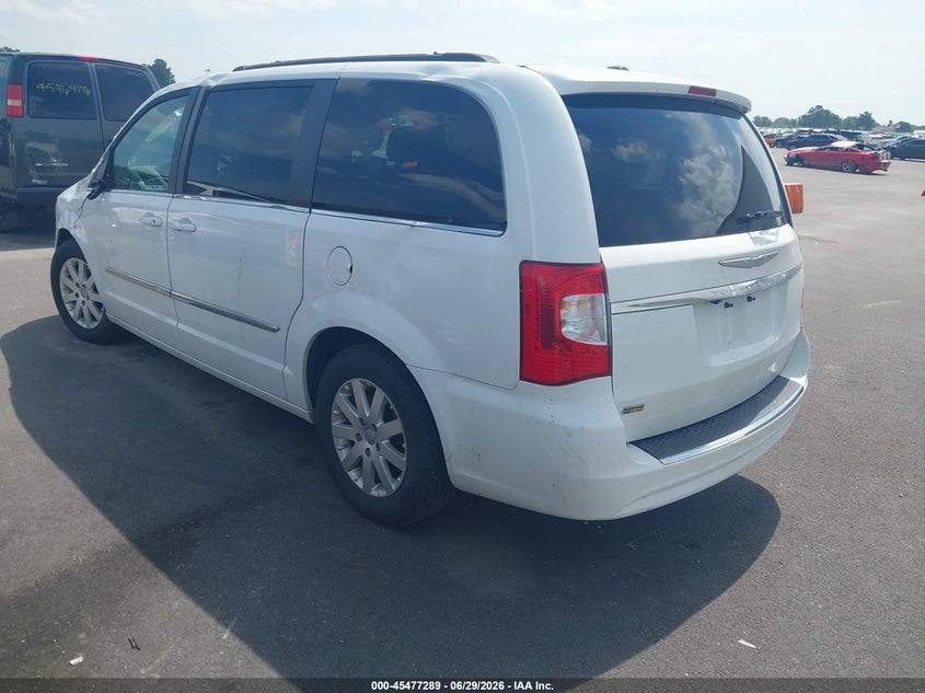 Vin: 2c4rc1bg5fr730838, lot: 45975464, chrysler town & country touring 20153