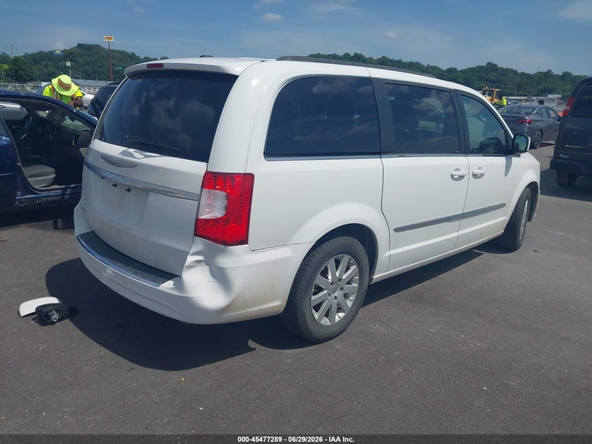 Vin: 2c4rc1bg5fr730838, lot: 45975464, chrysler town & country touring 20154