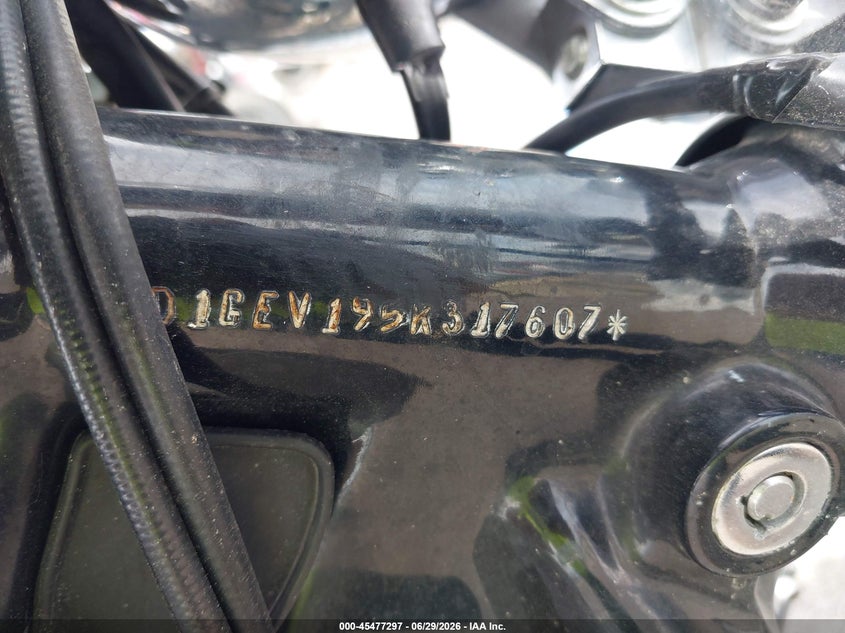 2005 Harley-Davidson Fxdwg VIN: 1HD1GEV195K317607 Lot: 45477297