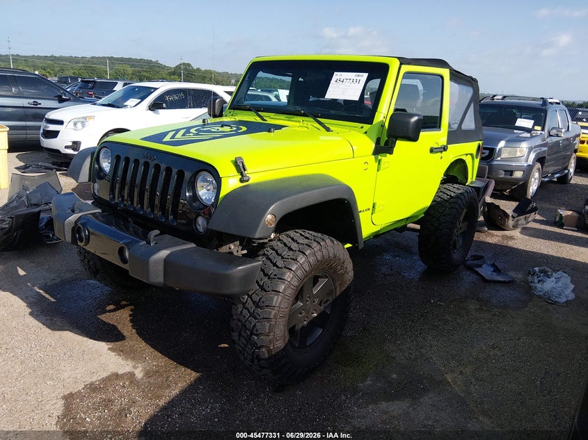 2013 JEEP WRANGLER SPORT UTILITY VEHICLE 3.6L V-6 DOHC, VVT, 285HP