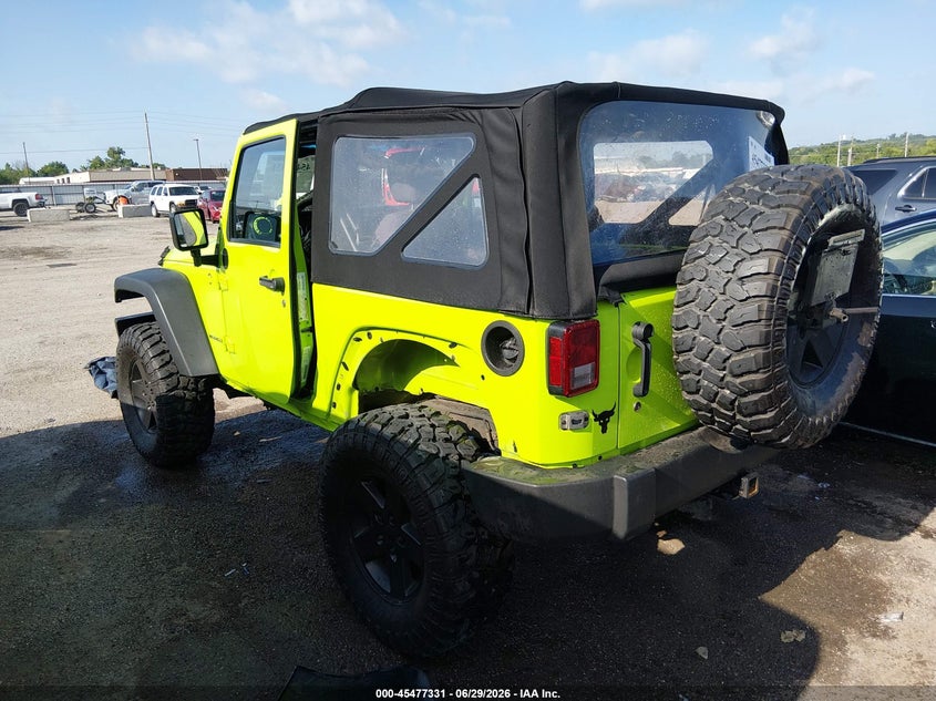 2013 JEEP WRANGLER SPORT UTILITY VEHICLE 3.6L V-6 DOHC, VVT, 285HP