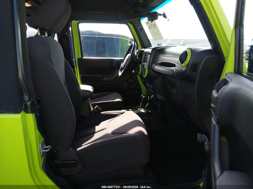 2013 JEEP WRANGLER SPORT UTILITY VEHICLE 3.6L V-6 DOHC, VVT, 285HP