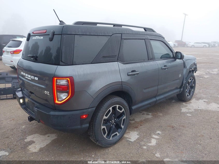 Vin: 3fmcr9c68mra04502, lot: 45975513, ford bronco sport outer banks 20214