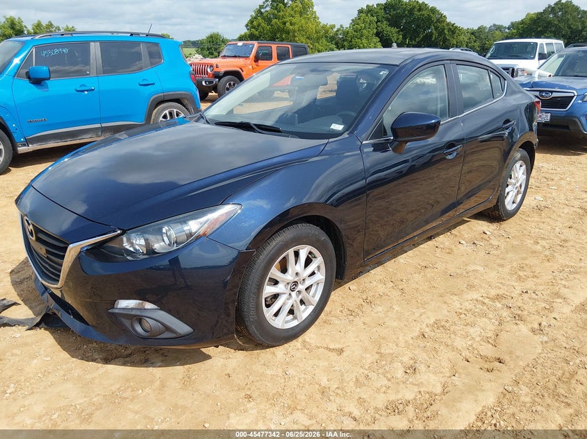 Vin: 3mzbm1w77gm252436, lot: 45975517, mazda mazda3 i touring 20162
