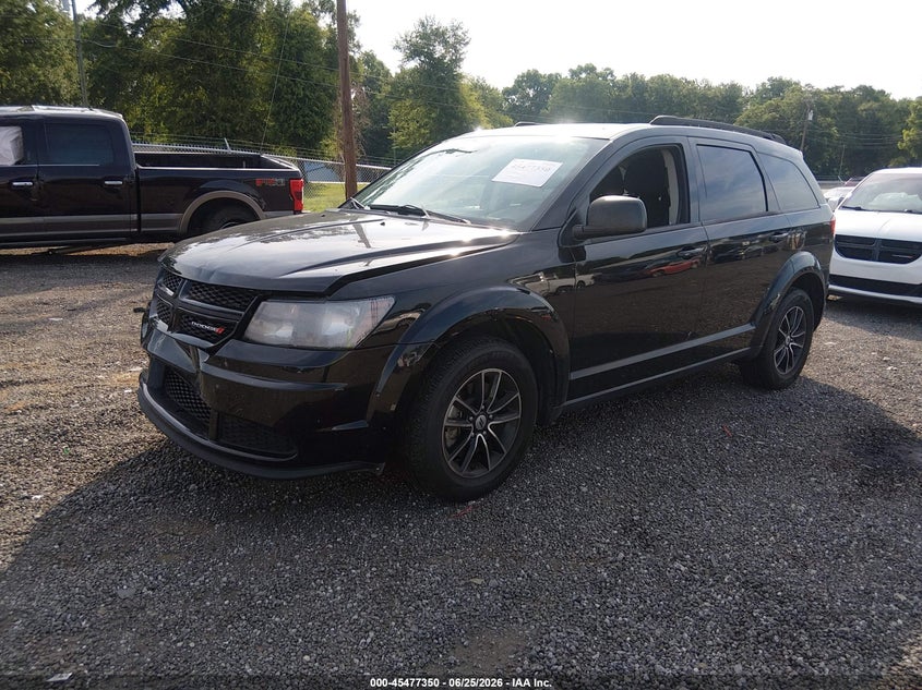 2018 Dodge Journey, Удар спереди, IAAI, VIN 3C4PDCAB2JT528874 — фото 2
