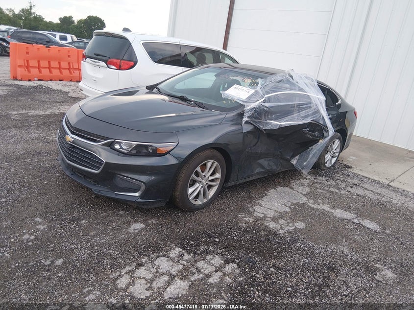 Vin: 1g1zd5st8jf193635, lot: 45975593, chevrolet malibu lt 20182