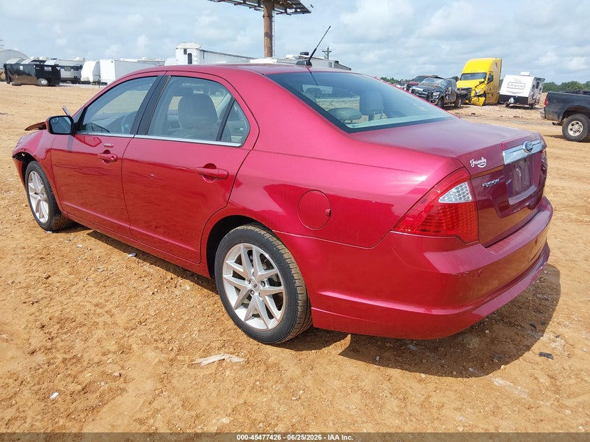 Vin: 3fahp0ja6cr365041, lot: 45975601, ford fusion sel 20123